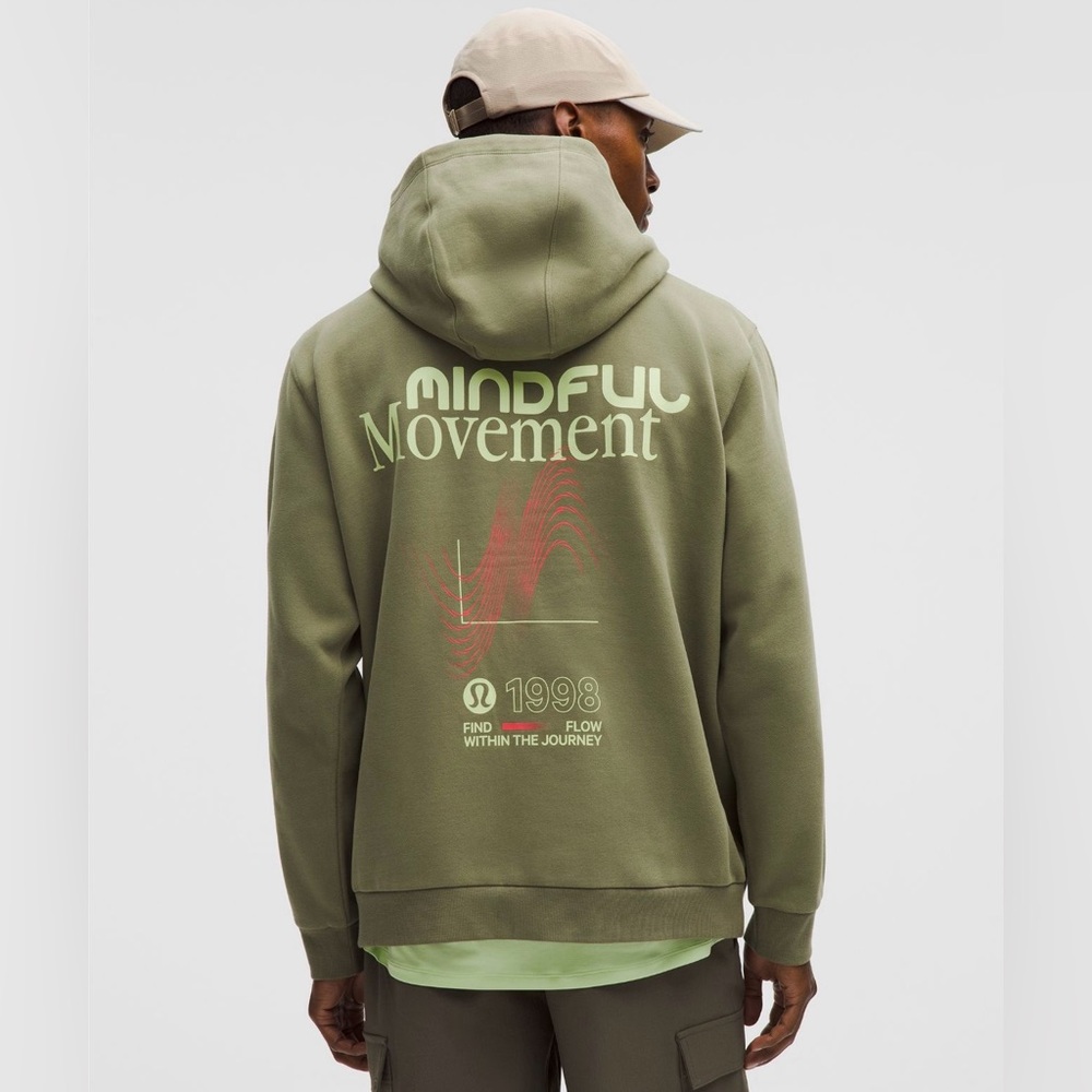 Lululemon Steady State Pullover
Hoodie Graphic Bay Leaf (L) Brand New with Tags.